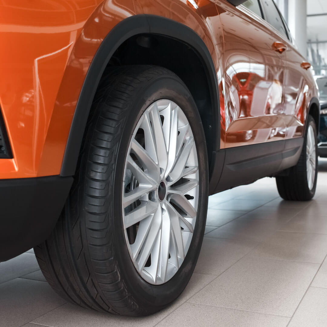 Red vehicle symbolizes change in the used car market